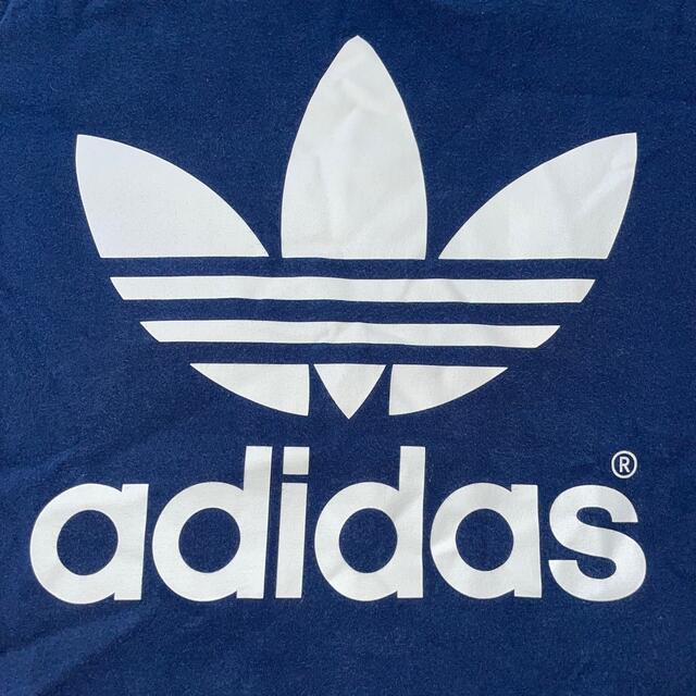 adidas(アディダス)のアディダス オリジナル adidas ビック ロゴ Tシャツ ネイビー 紺 S メンズのトップス(Tシャツ/カットソー(半袖/袖なし))の商品写真