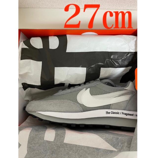 Nike sacai LDWaffle WHITE GRAY 27cm US9