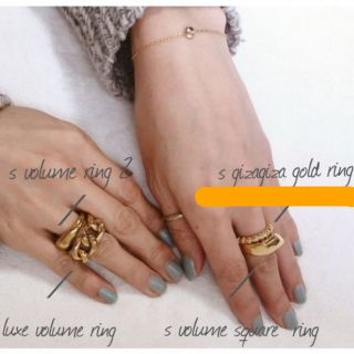 s gizagiza gold ring  ¥2800(リング(指輪))