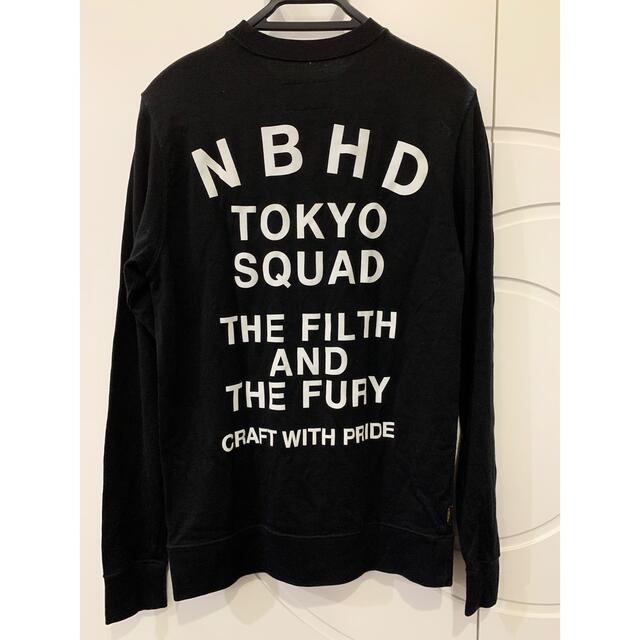 NEIGHBORHOOD(ネイバーフッド)のネイバーフッド パッチワーク ロングスリーブT ロンT ブラック S メンズのトップス(Tシャツ/カットソー(七分/長袖))の商品写真