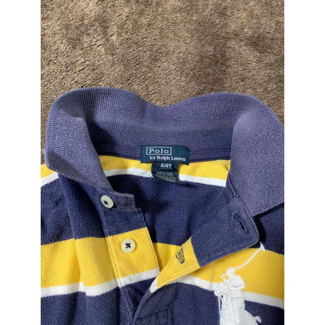 POLO RALPH LAUREN(ポロラルフローレン)のラルフローレン ポロシャツ キッズ　4T キッズ/ベビー/マタニティのキッズ服男の子用(90cm~)(Tシャツ/カットソー)の商品写真