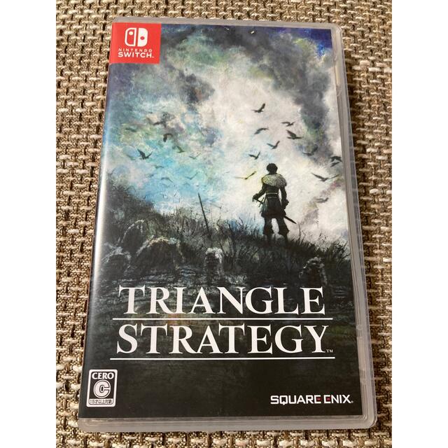 Nintendo Switch(ニンテンドースイッチ)のTRIANGLE STRATEGY（トライアングルストラテジー） Switch エンタメ/ホビーのゲームソフト/ゲーム機本体(家庭用ゲームソフト)の商品写真