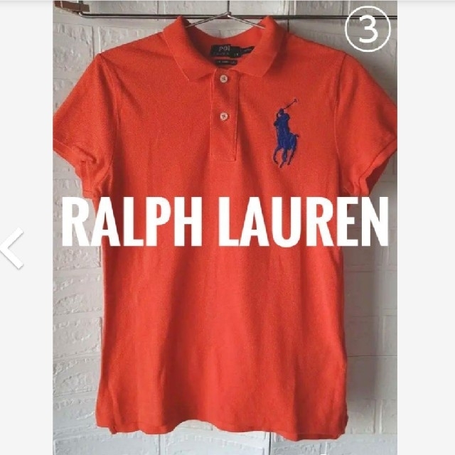 Ralph Lauren - Ralph Lauren ③オレンジ ビッグポニーポロシャツの通販 by caykedi｜ラルフローレンならラクマ