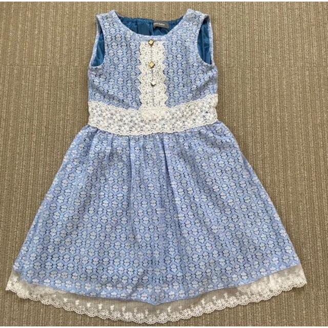 ワンピース　130 夏 キッズ/ベビー/マタニティのキッズ服女の子用(90cm~)(ワンピース)の商品写真