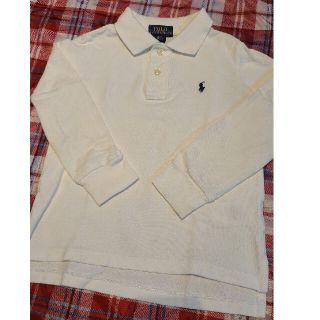 ポロラルフローレン(POLO RALPH LAUREN)のポロラルフローレン【4T 110】ポロシャツ白(ドレス/フォーマル)