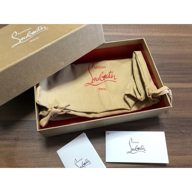 Christian Louboutin(クリスチャンルブタン)のルブタン　長財布　黒×赤×ゴールド レディースのファッション小物(財布)の商品写真