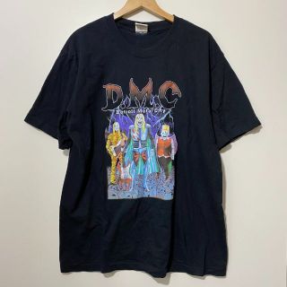 ビッグサイズ★デトロイトメタルシティ DMC 半袖Tシャツ バンドT XL 黒 (Tシャツ/カットソー(半袖/袖なし))