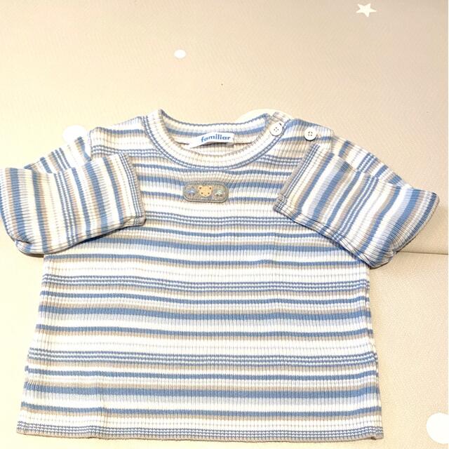 familiar(ファミリア)のファミリア　コットン　ニット キッズ/ベビー/マタニティのベビー服(~85cm)(ニット/セーター)の商品写真