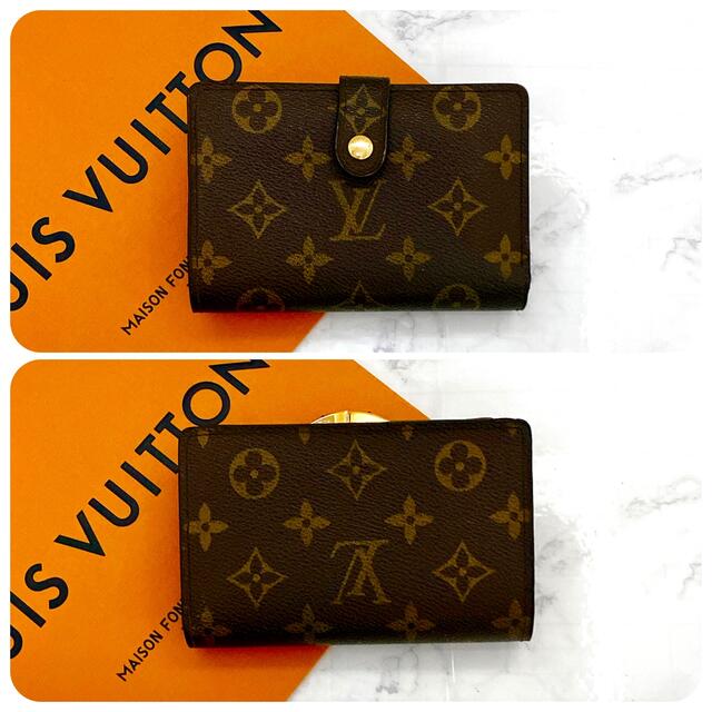 LOUIS VUITTON(ルイヴィトン)の‼️定価約8万‼️ LOUIS VITTON ヴィエノワ 2つ折り財布 レディースのファッション小物(財布)の商品写真