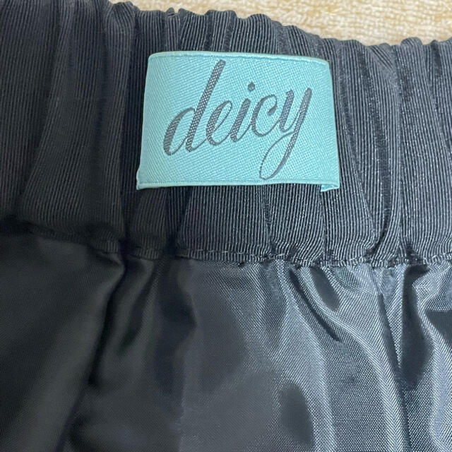 deicy me(デイシーミー)のdeicy  スカート　黒 レディースのスカート(ミニスカート)の商品写真