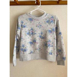 マザウェイズ(motherways)の【140】マザウェイズ＊花柄トレーナー(Tシャツ/カットソー)