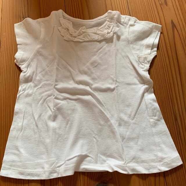 UNIQLO(ユニクロ)のUNIQLO tシャツ キッズ/ベビー/マタニティのキッズ服女の子用(90cm~)(Tシャツ/カットソー)の商品写真