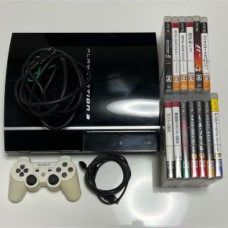 プレイステーション3(PlayStation3)のソニー プレイステーション3 本体 & プレステ3用ソフト13本セット(家庭用ゲーム機本体)