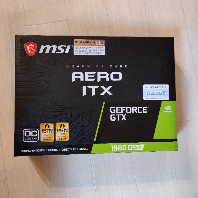 gtx msi  aero itx 1660super