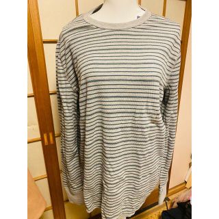 ギャップ(GAP)のGAP  ギャップ　長袖　ボーダー　ロンT 長袖Tシャツ　新品　タグ付き　XL(Tシャツ/カットソー(七分/長袖))