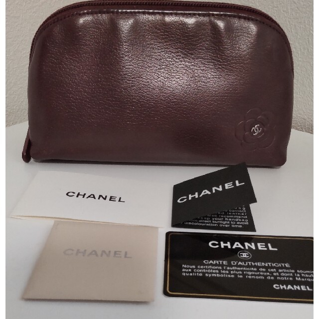 CHANEL カメリア ポーチ