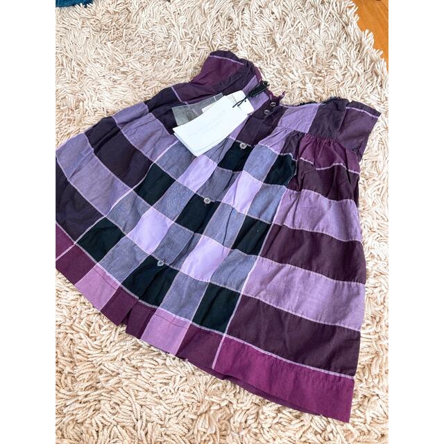 BURBERRY(バーバリー)のバーバリーワンピース キッズ/ベビー/マタニティのベビー服(~85cm)(ワンピース)の商品写真