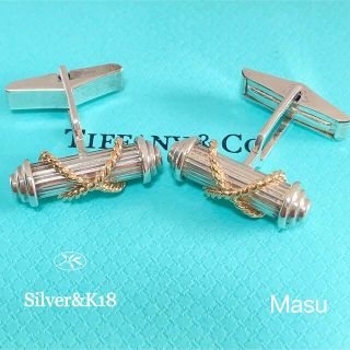 ティファニー(Tiffany & Co.)の値引き不可希少TIFFANY&Co. ティファニーコンビカフリンクス(その他)