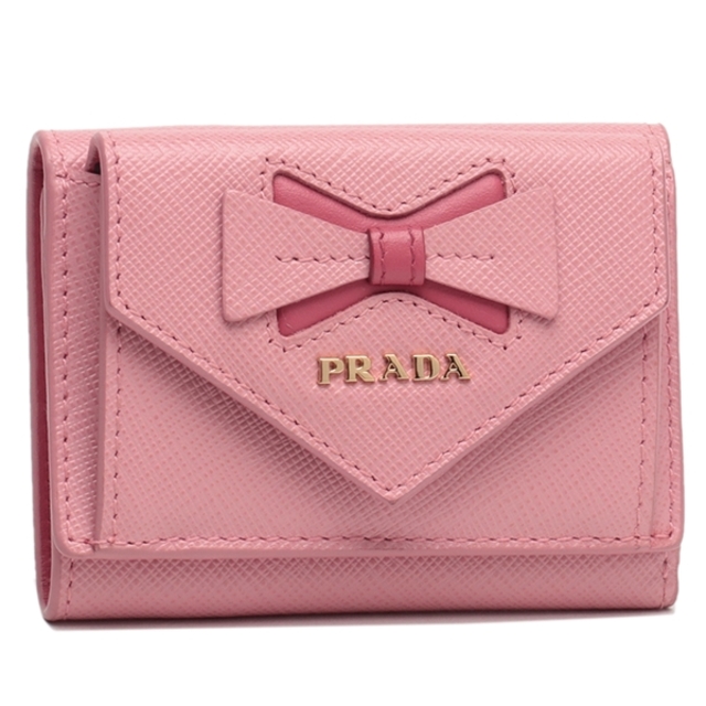 PRADA(プラダ)のプラダ レディース SAFFIANO FIOCCO サフィアーノフィオッコ レディースのファッション小物(財布)の商品写真