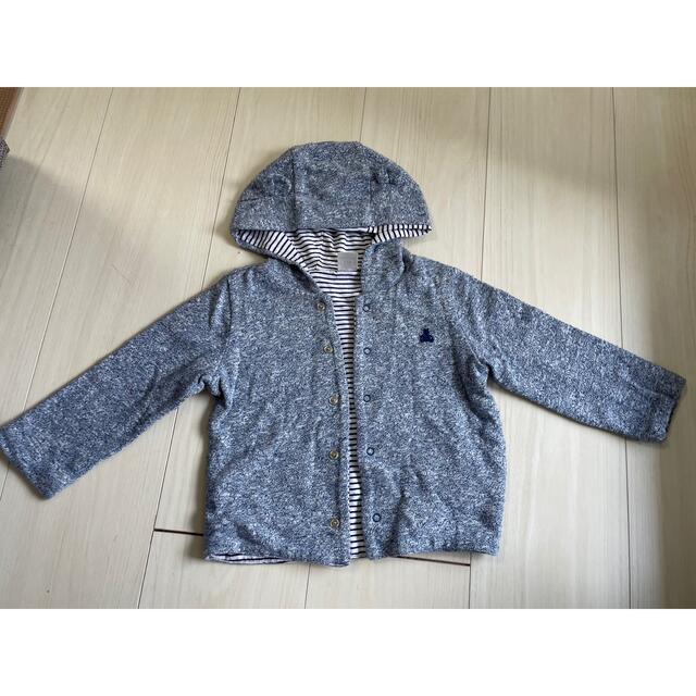 babyGAP(ベビーギャップ)の長袖　パーカー　 キッズ/ベビー/マタニティのベビー服(~85cm)(シャツ/カットソー)の商品写真