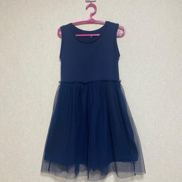 UNIQLO(ユニクロ)の子供服(ワンピース)110cm キッズ/ベビー/マタニティのキッズ服女の子用(90cm~)(ワンピース)の商品写真