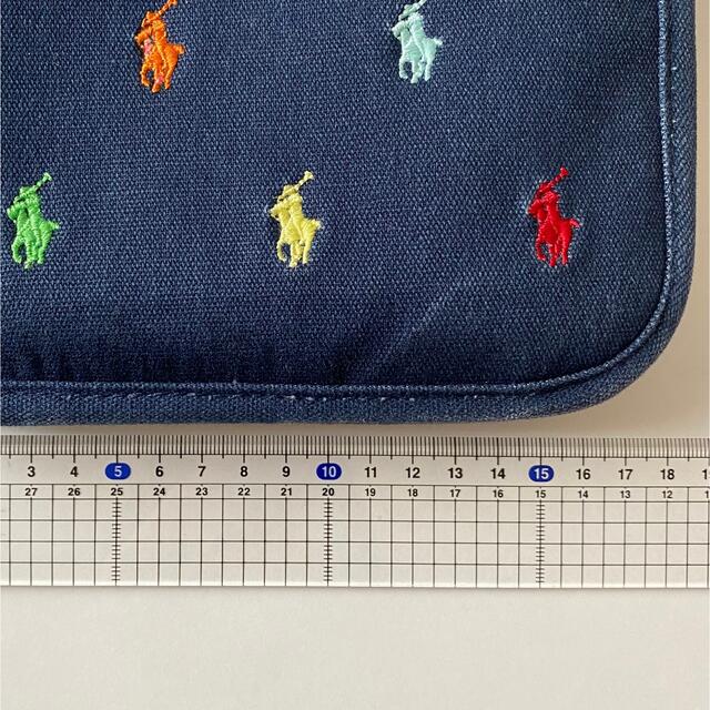 POLO RALPH LAUREN(ポロラルフローレン)のポロ　ラルフローレン　母子手帳ケース　ネイビー　ポニー刺繍　匿名配送　送料込み キッズ/ベビー/マタニティのマタニティ(母子手帳ケース)の商品写真