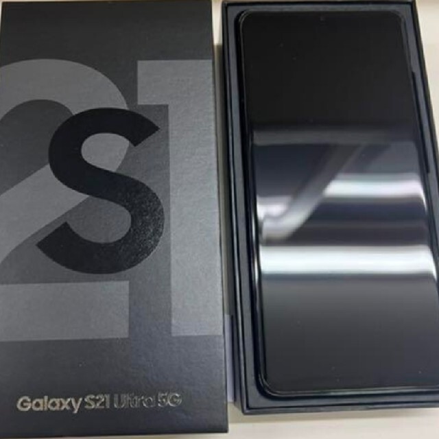 GALAXY S21 ultra 512GB 超美品dual sim通信のみ確認 - スマートフォン本体
