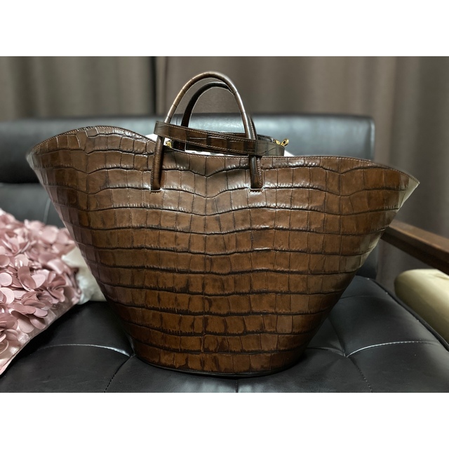 IENA(イエナ)の値下げ リトルリフナー　turiptote large walnut croc レディースのバッグ(トートバッグ)の商品写真