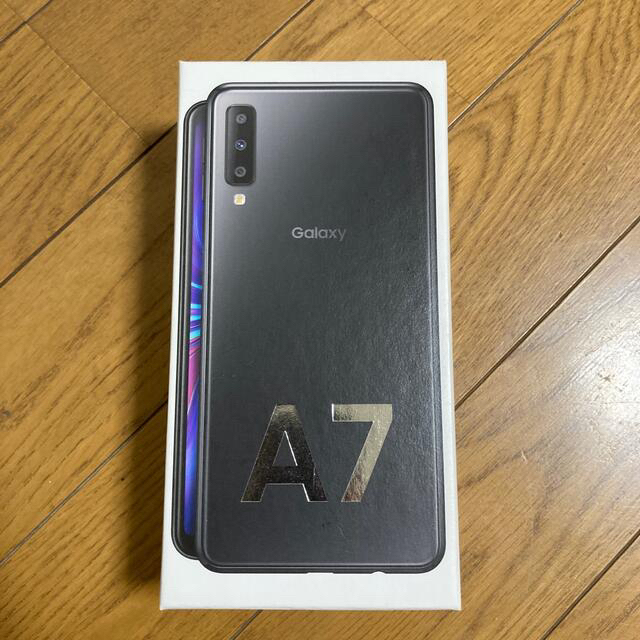 SAMSUNG Galaxy A7 ブラック SM-A750C