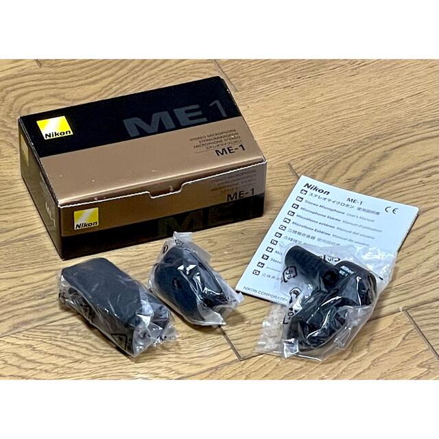Nikon ステレオマイクロフォン ME-1 #1047096 上質 62.0%OFF www.gold