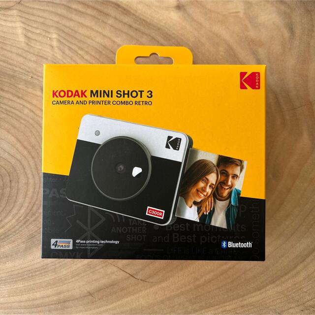 コダック インスタントカメラ チェキと専用フォトペーパー125枚 スマホ/家電/カメラのカメラ(フィルムカメラ)の商品写真