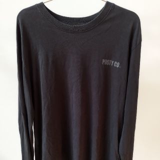 エイチアンドエム(H&M)のPOSTY CO ロンT ブラック　美品　バンT　H&M　ポストマローン　コラボ(Tシャツ/カットソー(七分/長袖))