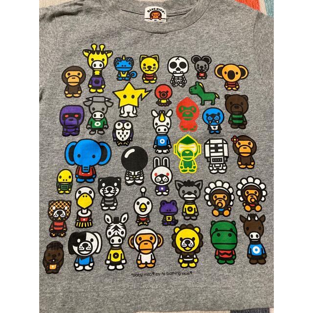 A BATHING APE(アベイシングエイプ)のBAPE KIDS Tシャツキッズ キッズ/ベビー/マタニティのキッズ服男の子用(90cm~)(Tシャツ/カットソー)の商品写真