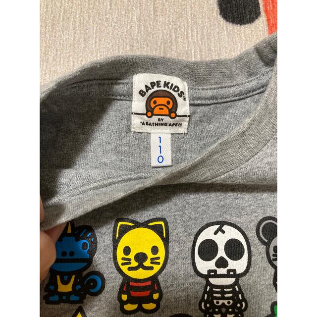 A BATHING APE(アベイシングエイプ)のBAPE KIDS Tシャツキッズ キッズ/ベビー/マタニティのキッズ服男の子用(90cm~)(Tシャツ/カットソー)の商品写真