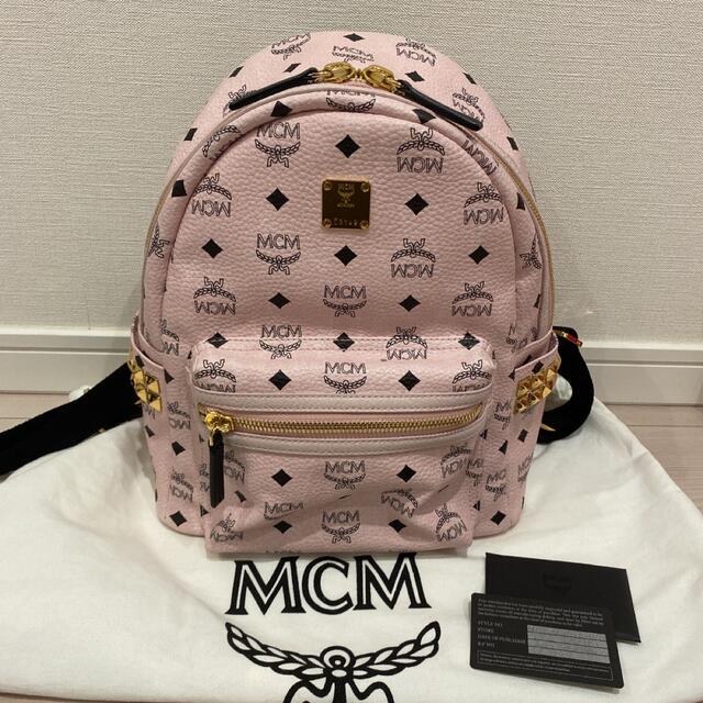 MCM - 美品！ ☆MCM☆ リュック バックパック ピンクの通販 by ミニー