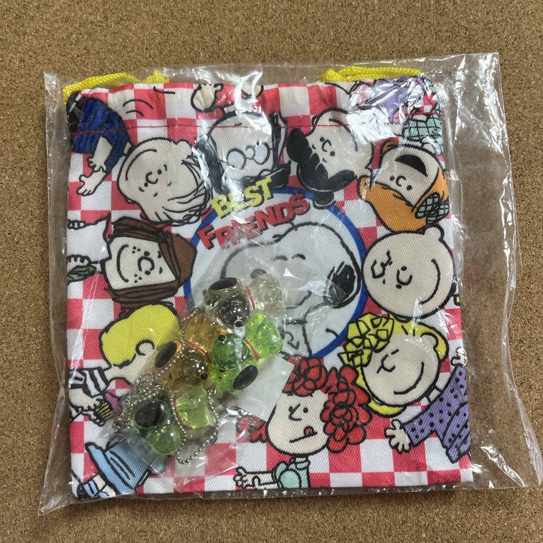 SNOOPY(スヌーピー)のスヌーピー　立体宝石マスコット　4個セット エンタメ/ホビーのアニメグッズ(キーホルダー)の商品写真