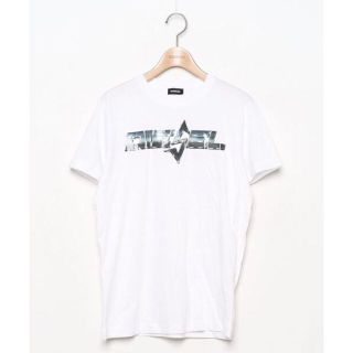 ディーゼル(DIESEL)の☆DIESEL ディーゼル プリント ロゴ デザイン Tシャツ 半袖/M☆新品(Tシャツ/カットソー(半袖/袖なし))