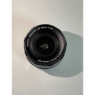 コニカミノルタ(KONICA MINOLTA)のKonica HEXANON AR 28mm F3.5 オールドレンズ(レンズ(単焦点))