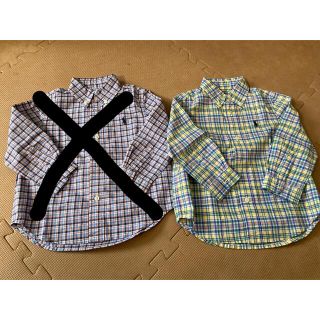 ポロラルフローレン(POLO RALPH LAUREN)のラルフローレン チェックシャツ90cm(ブラウス)