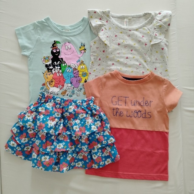 まとめ売り　サイズ95 キッズ/ベビー/マタニティのキッズ服女の子用(90cm~)(Tシャツ/カットソー)の商品写真