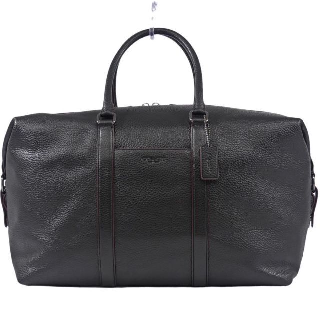 COACH(コーチ)のボストンバッグ 旅行 修学旅行 レザー 本革 黒 コーチ 大容量 AA1310 メンズのバッグ(ボストンバッグ)の商品写真