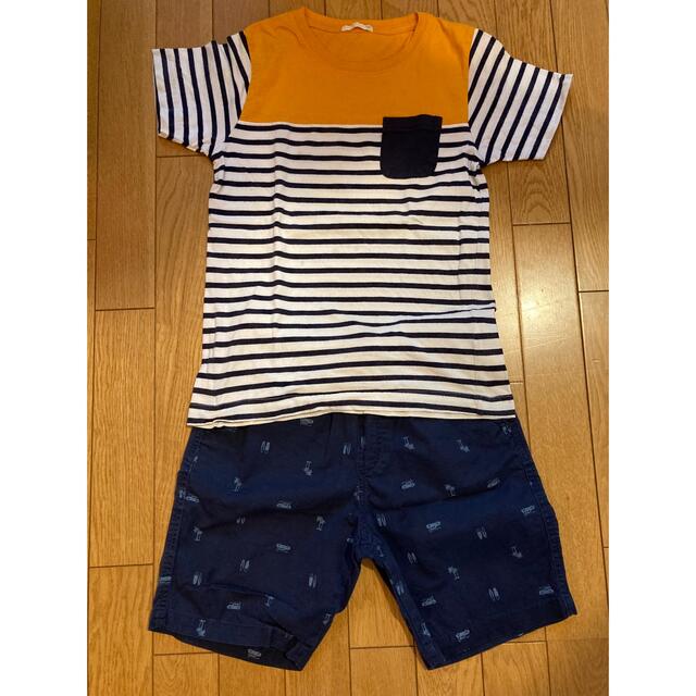 UNIQLO(ユニクロ)のgu UNIQLO 上下セット　140cm キッズ/ベビー/マタニティのキッズ服男の子用(90cm~)(その他)の商品写真