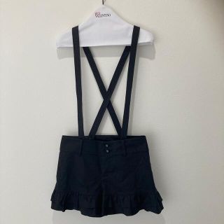 ウィルセレクション(WILLSELECTION)のウィルセレクション  サスペンダー付き裾フリルショーパン　サイズ1(ショートパンツ)