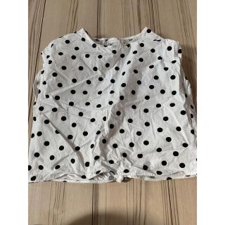 ザラキッズ(ZARA KIDS)のザラキッズドットトップス(Tシャツ/カットソー)