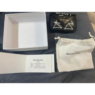 バレンシアガ(Balenciaga)のバレンシアガ　BALENCIAGA ミニウォレット　三つ折り　財布(財布)