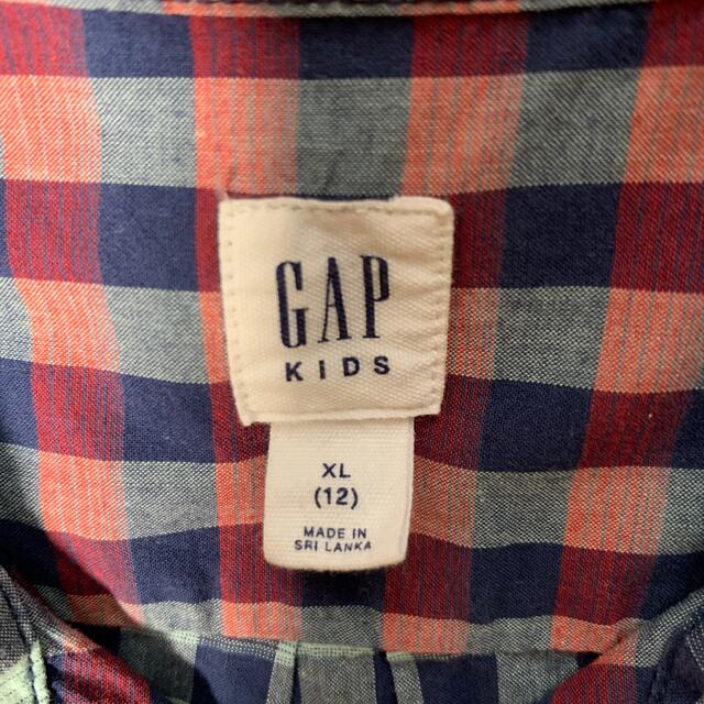 GAP Kids(ギャップキッズ)のギャップ キッズXL シャツ キッズ/ベビー/マタニティのキッズ服男の子用(90cm~)(ブラウス)の商品写真