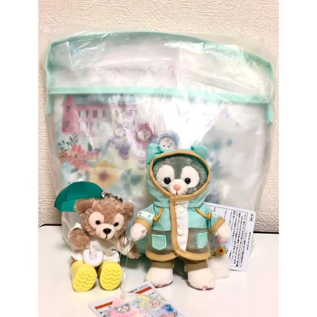 新品　ディズニー　レイニーデイズ　バッグ　ぬいぐるみバッジ　ジェラトーニ