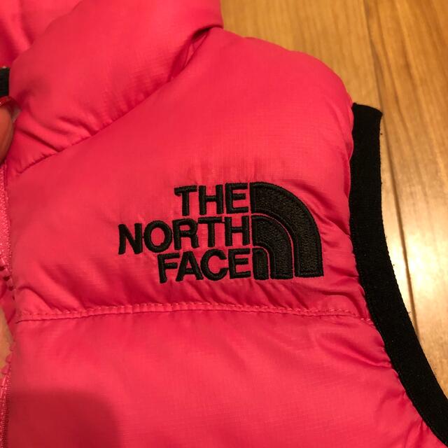 THE NORTH FACE(ザノースフェイス)の⭕️タイムセール⭕️ THE NORTH FACE  ベスト　100㎝ キッズ/ベビー/マタニティのキッズ服男の子用(90cm~)(ジャケット/上着)の商品写真