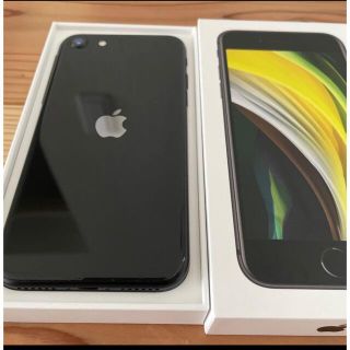 アイフォーン(iPhone)のiPhone SE2 64GB スペースグレー(スマートフォン本体)