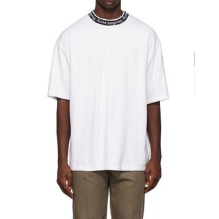 アクネストゥディオズ(Acne Studios)の新品 ACNE STUDIOS ホワイト ロゴ Tシャツ(Tシャツ/カットソー(半袖/袖なし))